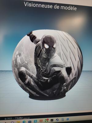 spider man lithophanie