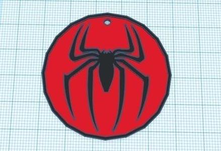 Spiderman/Spiderman Superhero Key Ring