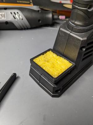 Sponge holder for Aldi 4V Soldering Iron