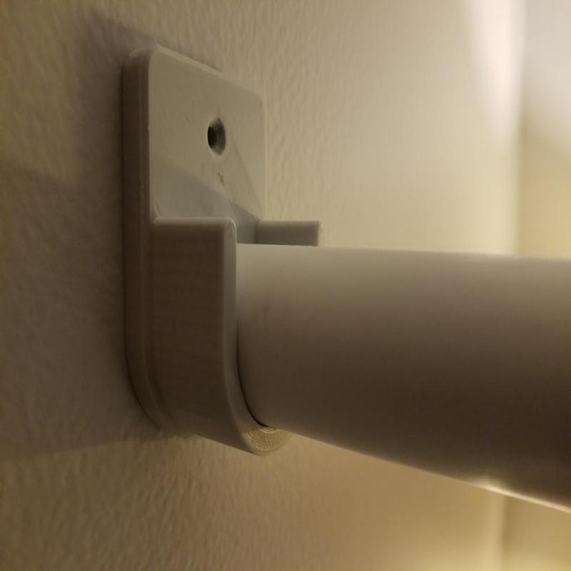  Closet Rod Wall Mount