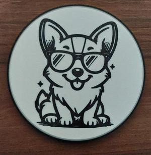 Cool corgi coaster
