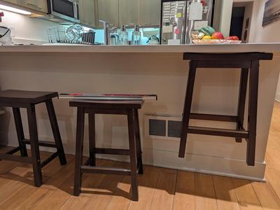 Bar Stool / Chair Hanger Clip