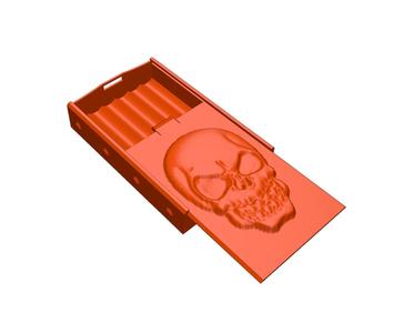 FREE Storage box skull tabaco zaza