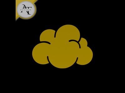 Simple Cloud Symbol - 2D Art