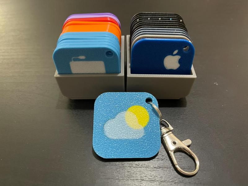 Weather - App Icon Keyring