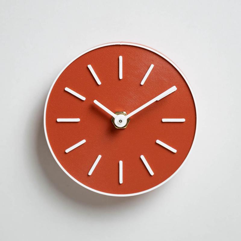Small round wall clock