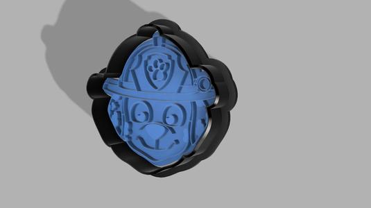Paw Patrol Marshall cookie cutter