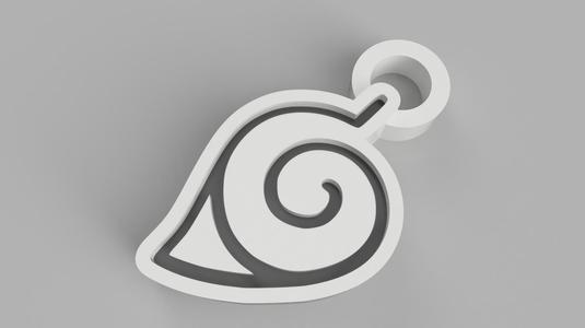 Hidden Leaf Village | Naruto - Keychain