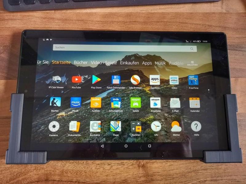 Fire HD10 Wall Mount - buttons accessible & speaker not covered