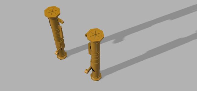 AT4 rocket launcher for fast attack vehicle 1/10