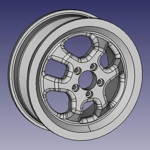 WHEEL RIM RC 3D DESIGN