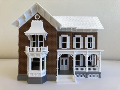 HO Scale Victorian House