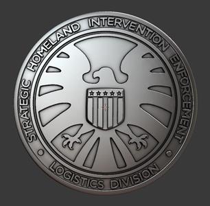 Marvel shield badge