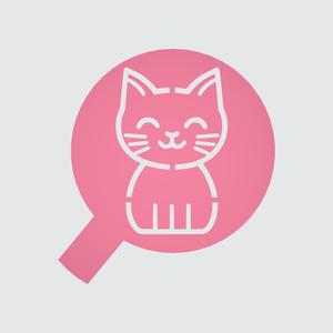 coffee stencil cat