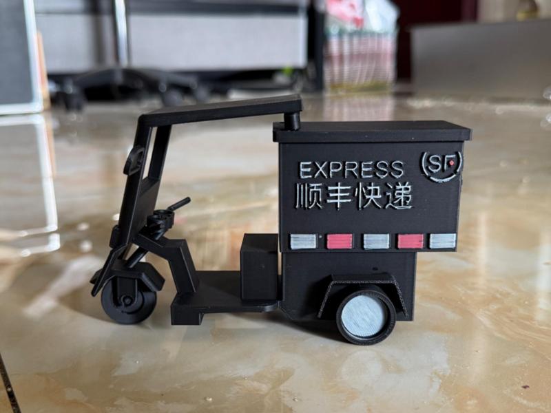SF Express Truck Model - 2025 Wang Defu Original Work 44