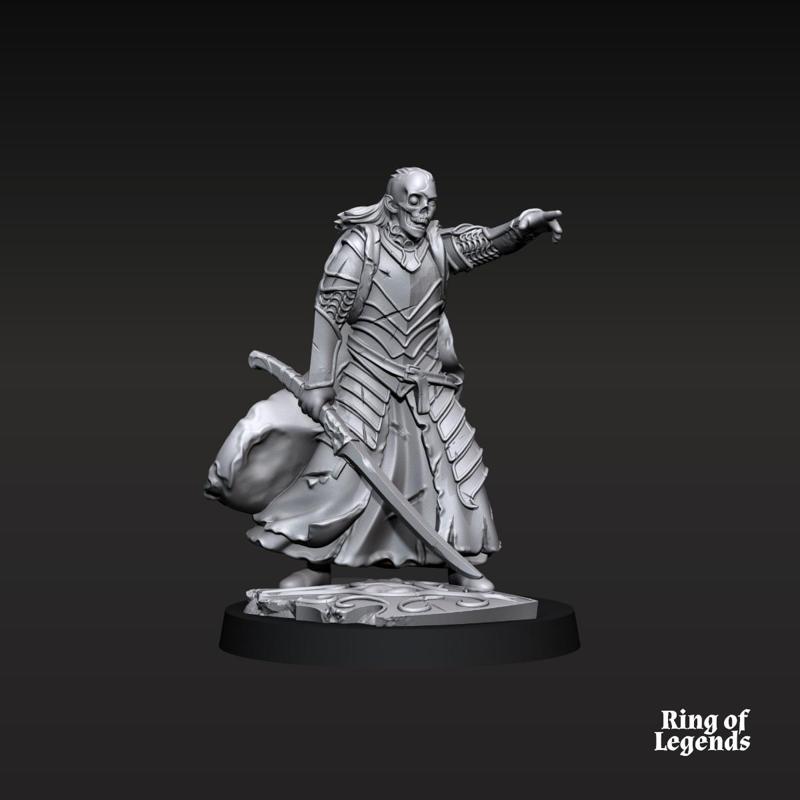 Dead Spirit - Elven | Dead City | Fantasy | Ring of legends