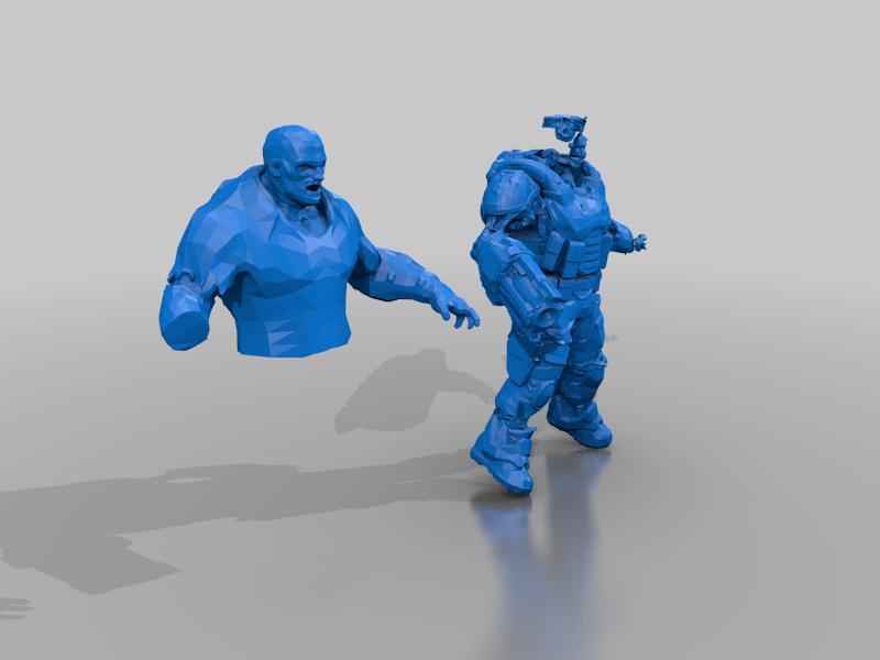 soldier blaster - de20 - tm