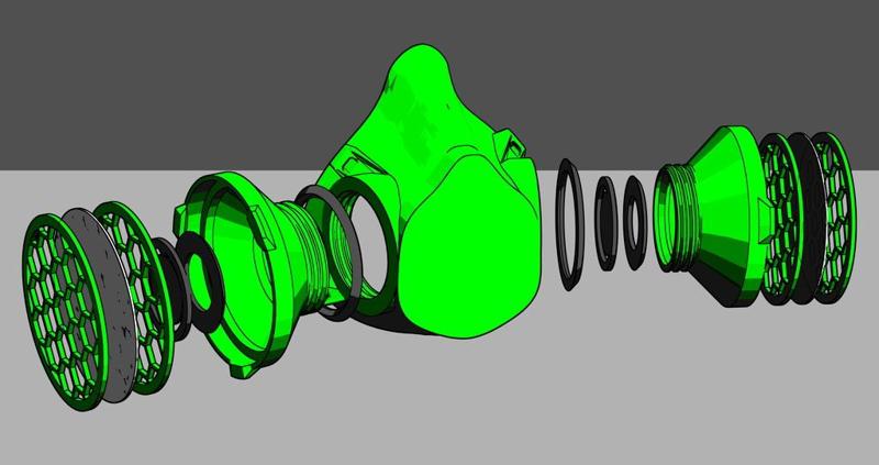 COVID-19 respiratory mask with optional backflow valves