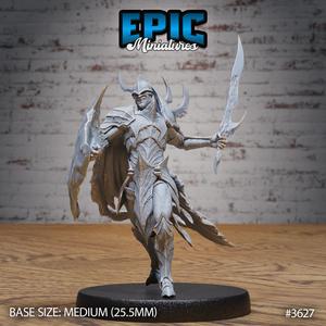 Frost Demon Knight Attack ‧ DnD Miniature ‧ Tabletop Miniatures ‧ Gaming Monster ‧ 3D Model ‧ RPG ‧ DnDminis ‧ STL FILE