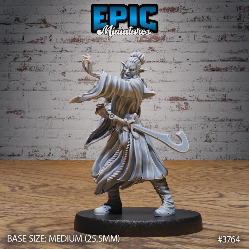 Vampire Jiangshi ‧ DnD Miniature ‧ Tabletop Miniatures ‧ Gaming Monster ‧ 3D Model ‧ RPG ‧ DnDminis ‧ STL FILE
