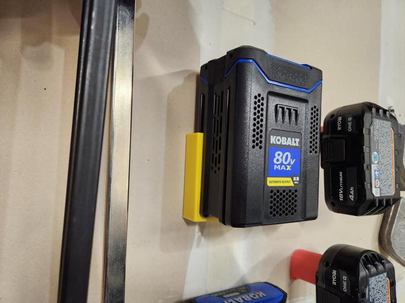 Kobalt 80V Battery Mount