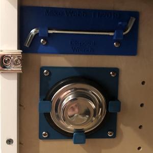 Garbage Disposal Stopper Holder