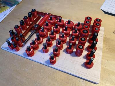 Bicycle bearing press set