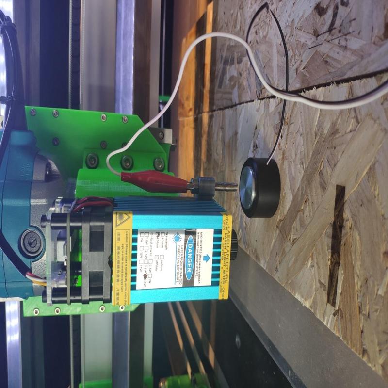 RS-CNC32 Laser support with Z-Probe