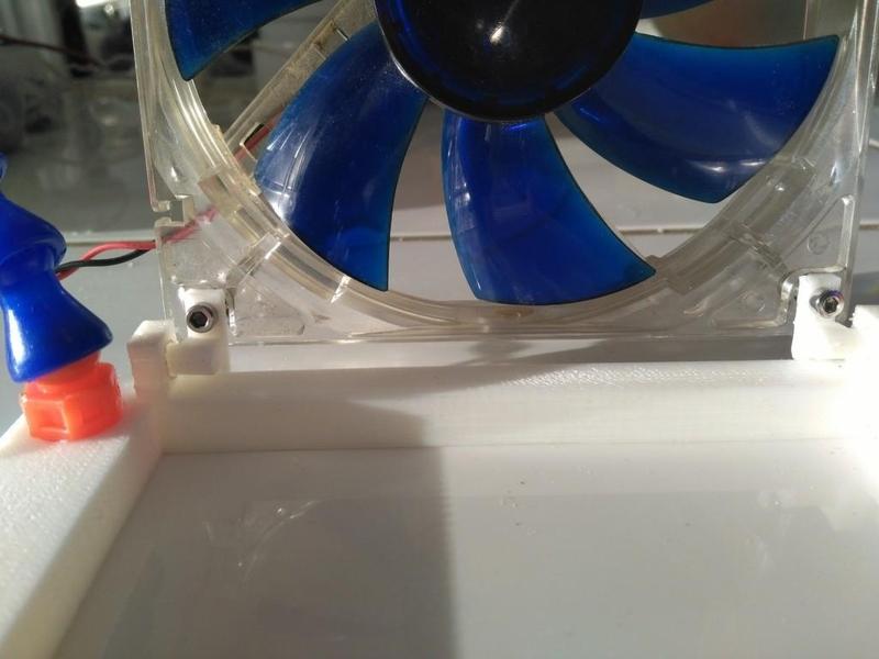 welding support with smoke suction