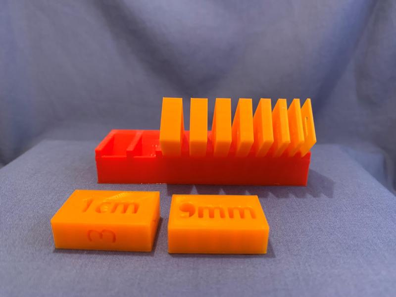 Measurement Spacers & Desktop Holder