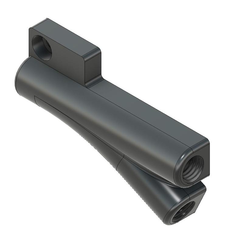 Filament-Splitter M7 threads (rather Combiner) (2 In / 1 Out)