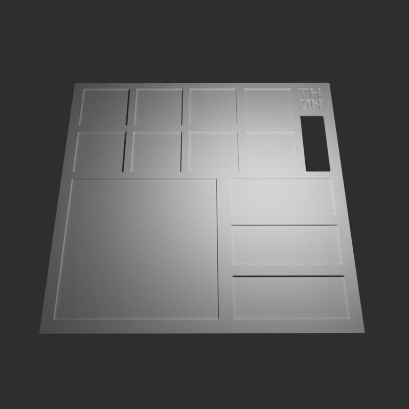 COMPACT PORTABLE COLOR PALATTE