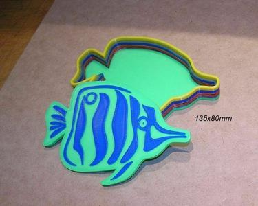 Pez_02, Color box for food and accessories, aquarium, 3D Printing, PLA