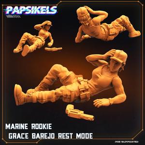 MARINE ROOKIE SURVIVOR GRACE BAREJO - REST MODE