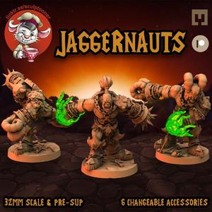 Juggernauts-Orcs - Conquerors Horde squad