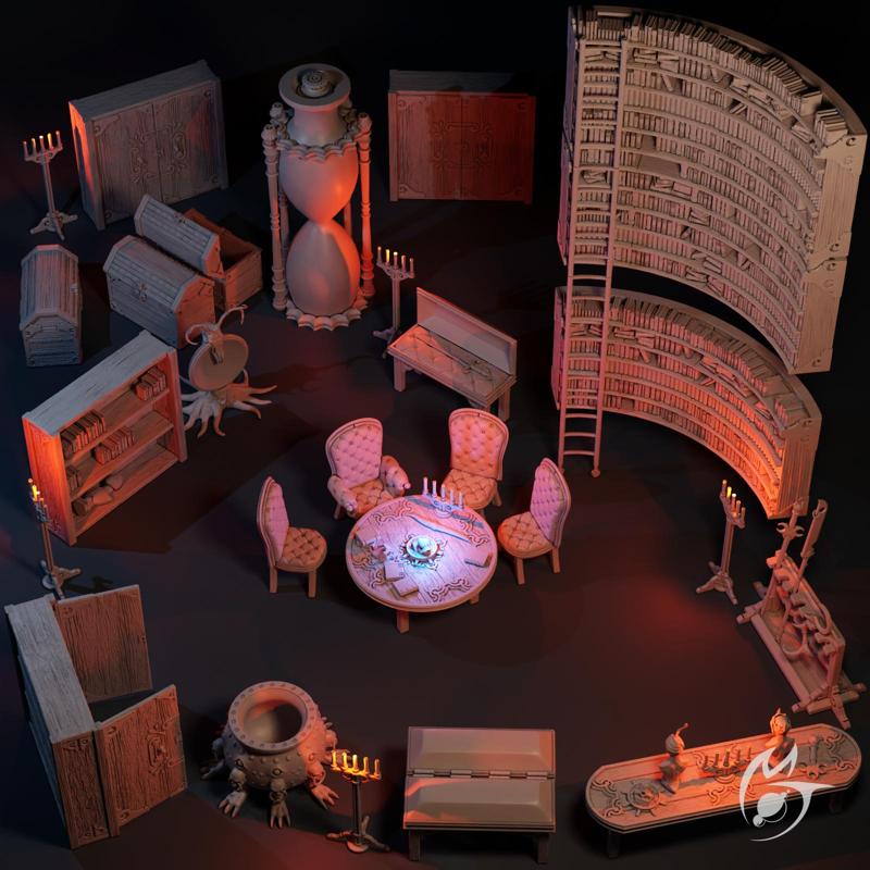 Magic Item Shop & Mansion Objects and Props