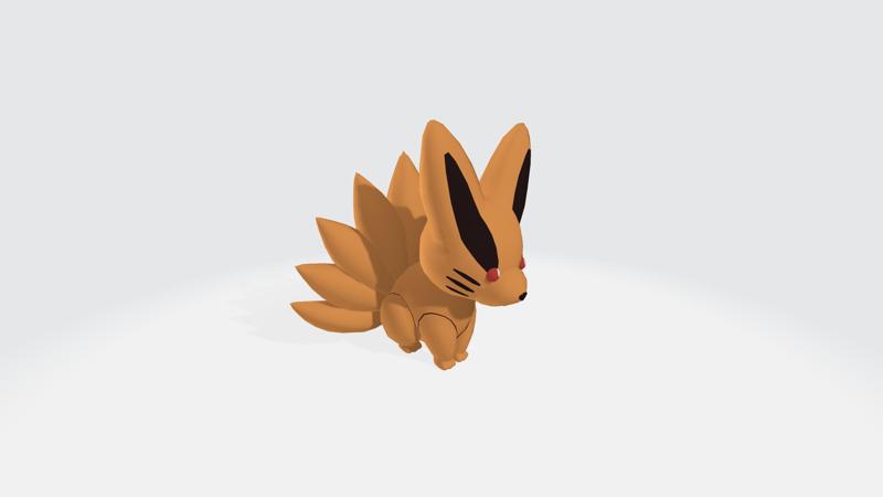 Kurama Naruto - 3d printable