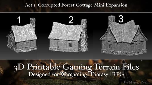 Mystic-Realm's Act 1: the Corrupted Forest Cottages