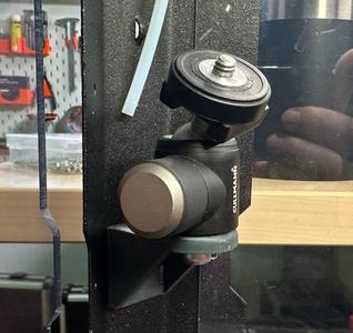 Generic Mount for Tripod Heads, fits the Prusa Enclosure