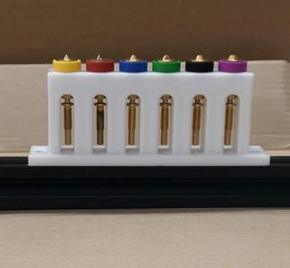 6 x Revo Nozzle Holder for 2020 Extrusion