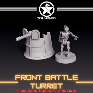 FRONT BATTLE TURRET