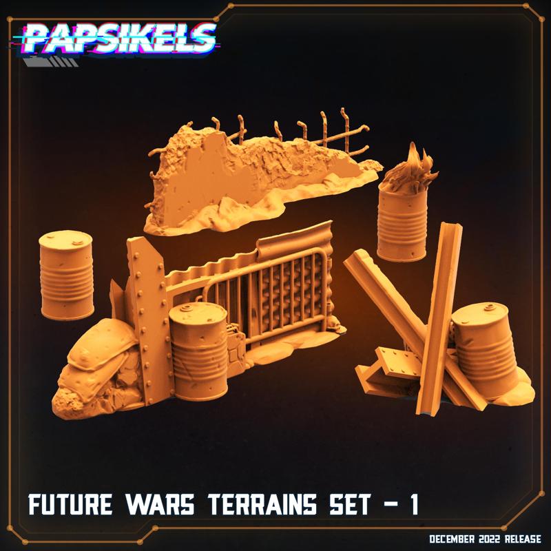FUTURE WARS TERRAINS SET - 1