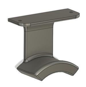 Hanging Headphone Holder (under desk mount)