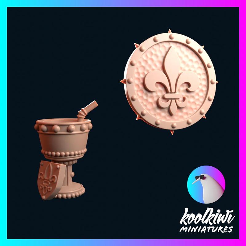 Fantasy Football - Knights of Avignon - Team Coin and Token