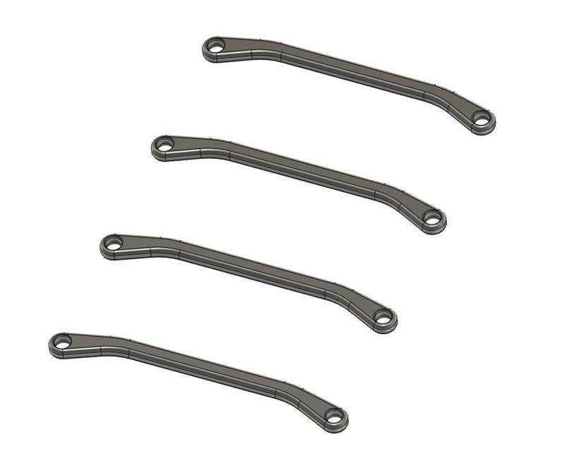 FCX24 Steering Links with Toe Setting Options