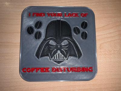 Darth Coffee Coaster MMU2S