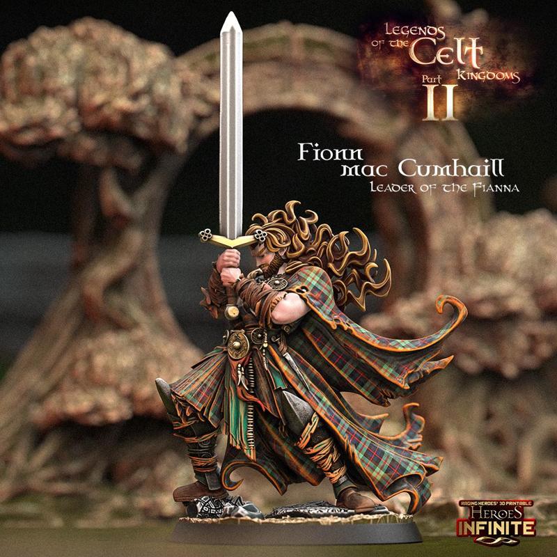 Fionn Mac Cumhaill, Leader of the Fianna