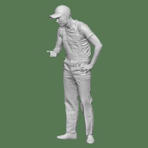 MECHANIC PEOPLE CHARACTER DIORAMA