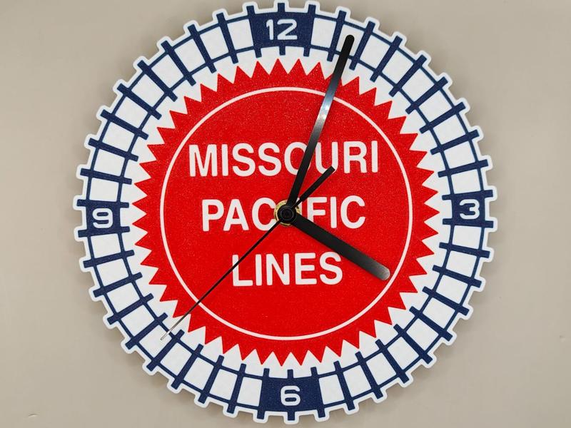 Missouri Pacific Lines Railroad Clock