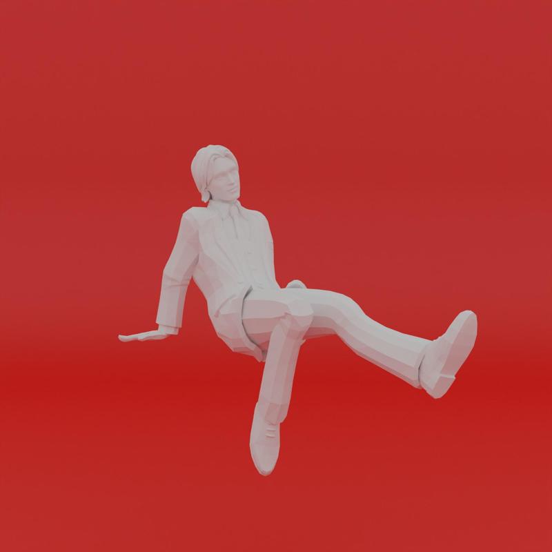Character Pose Toy Man Miniature Figure 174
